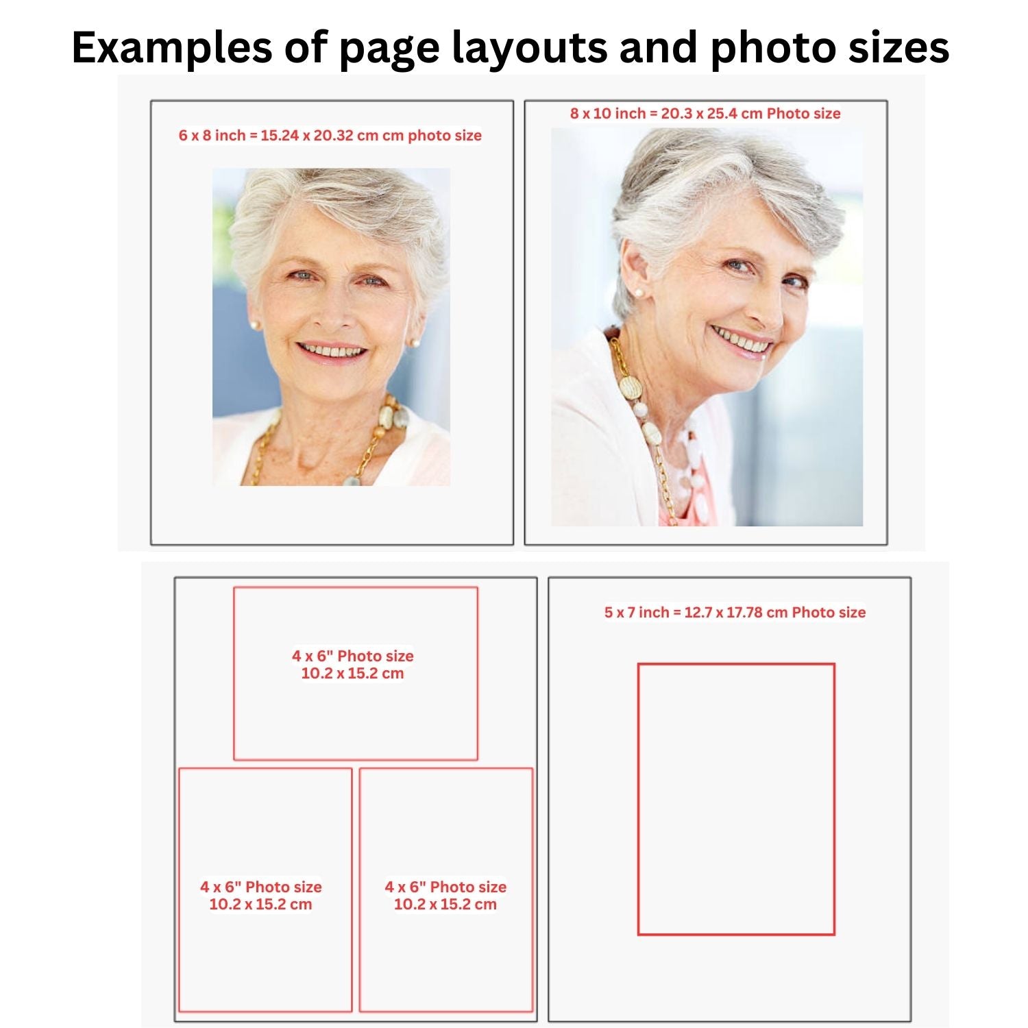 Personalised Memorial Photo Album - Arch Window Design 3