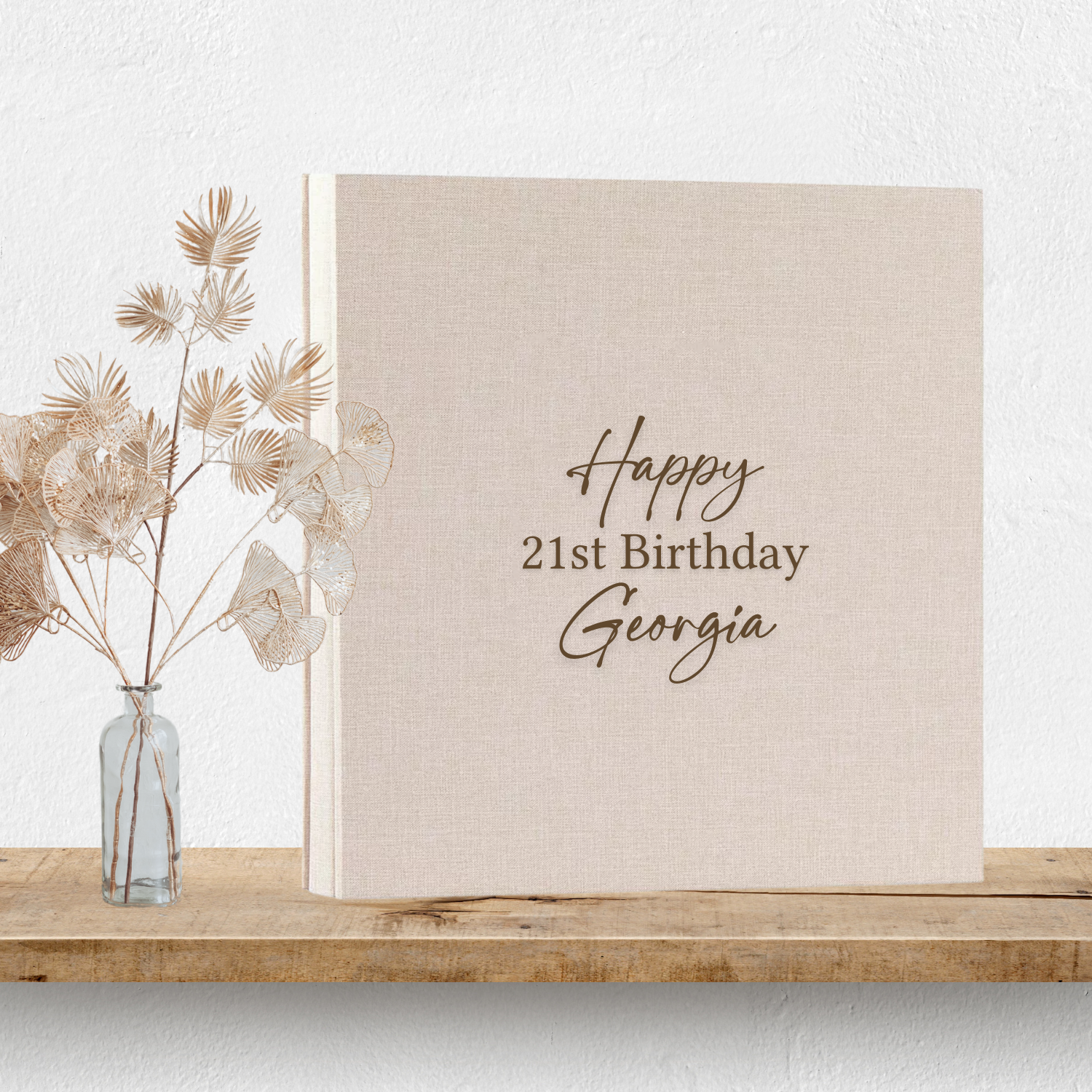 Personalised Birthday Photo Album - Design 2