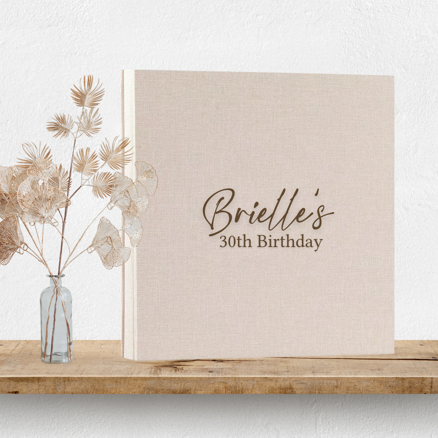 Personalised Birthday Photo Album - Design 3