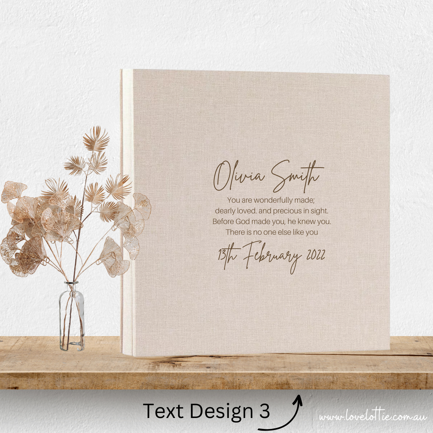 Personalised Baby Gift Photo Album - Baby Shower Gift - Baby Boy Gift or Baby Girl Gift - Newborn Baby Gift Baby Keepsake - New Mum Gift