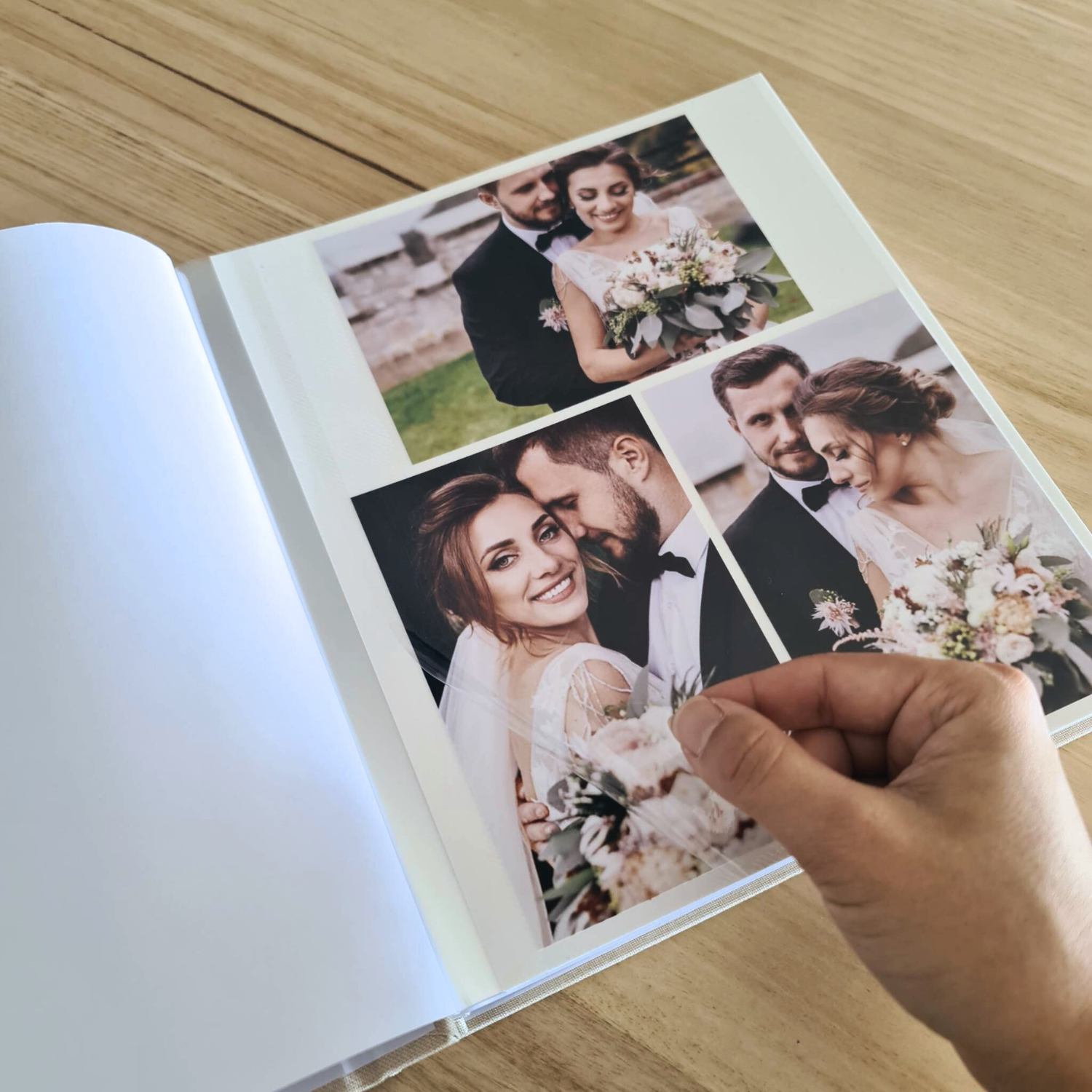 Personalised Wedding Photo Album - Design 1