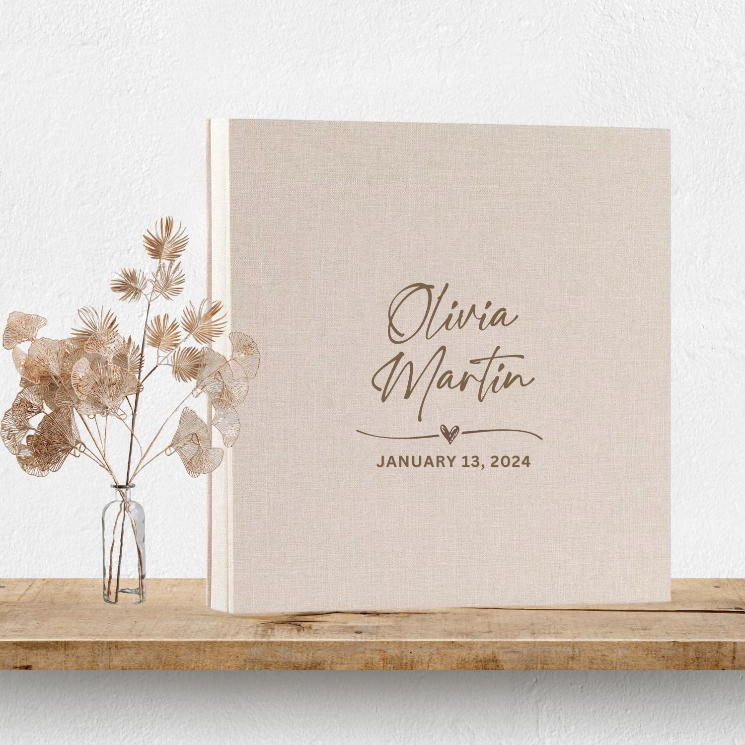 Personalised Christmas Photo Album - Design 1