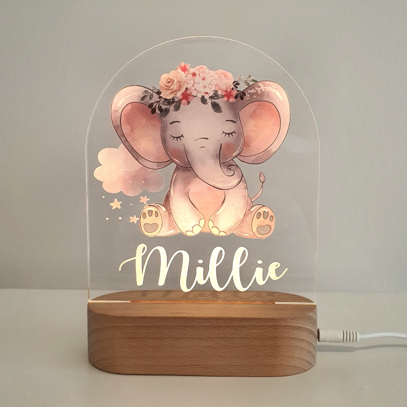 summer infant elephant night light Personalised Gifts Night Light for Kids