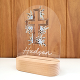 Personalised Gifts Night Light for Kids - Printed Blue Cross