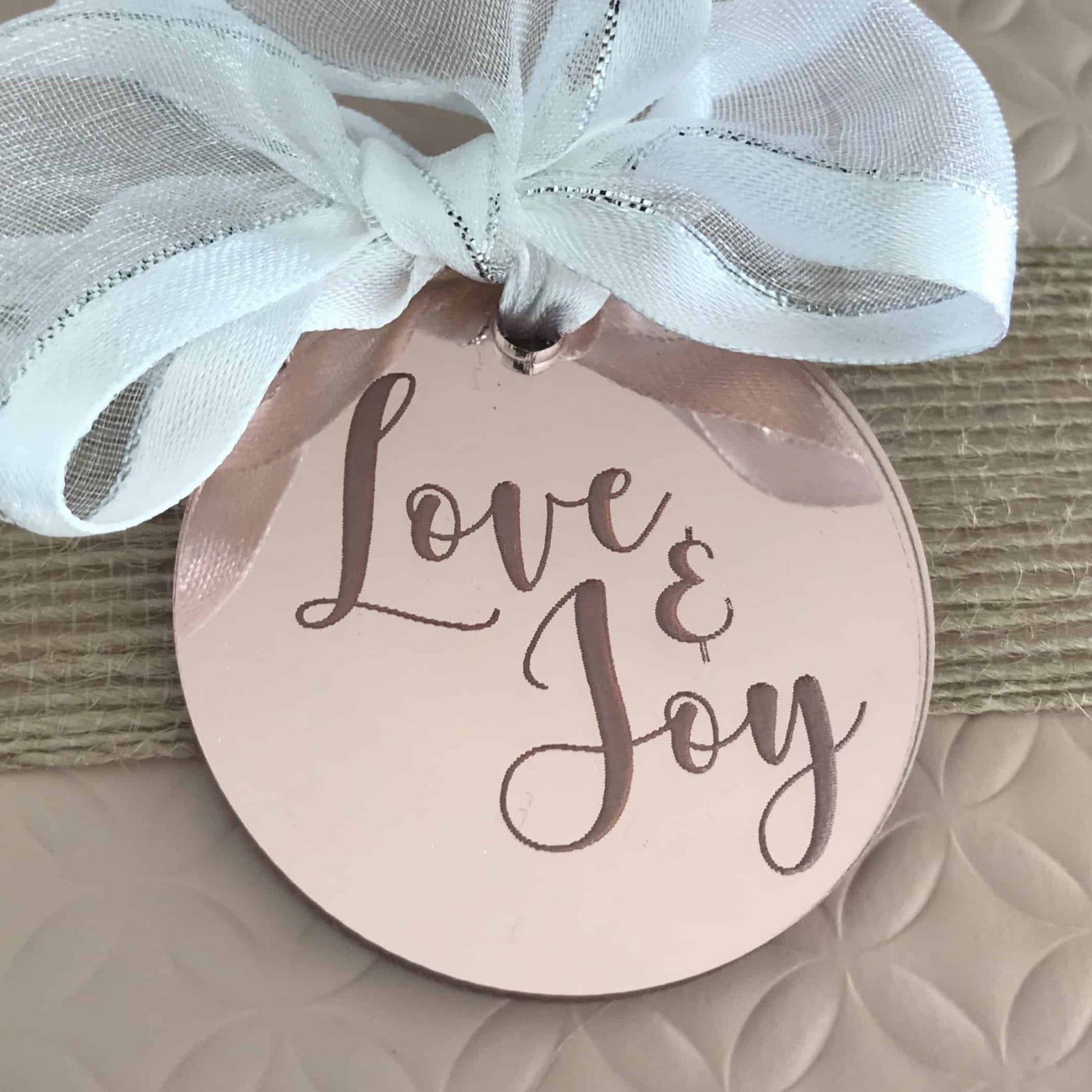 10x Merry Christmas Thank You Tags