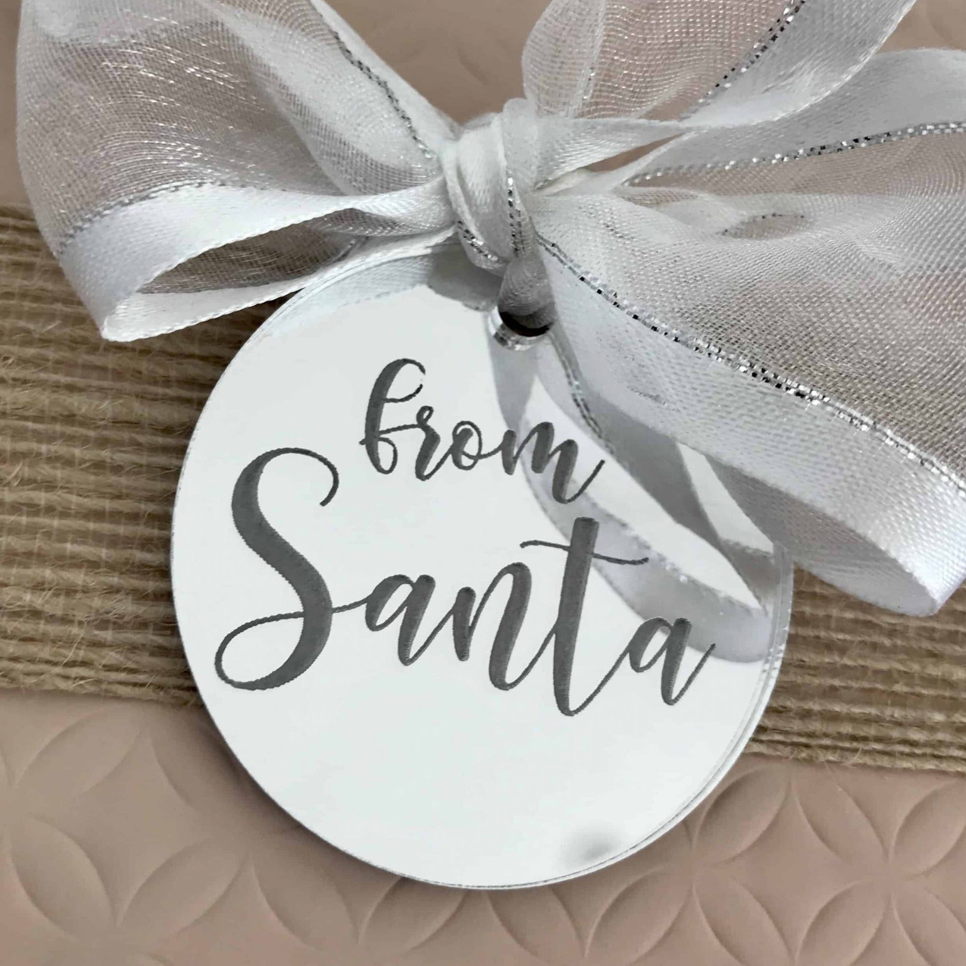 10x Merry Christmas Thank You Tags