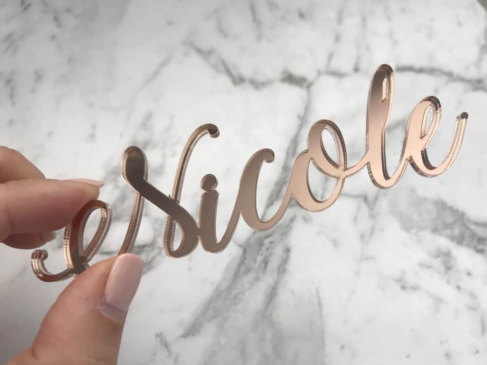 wedding place card
