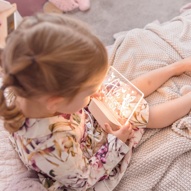 Personalised Baby Night Light - Fairy