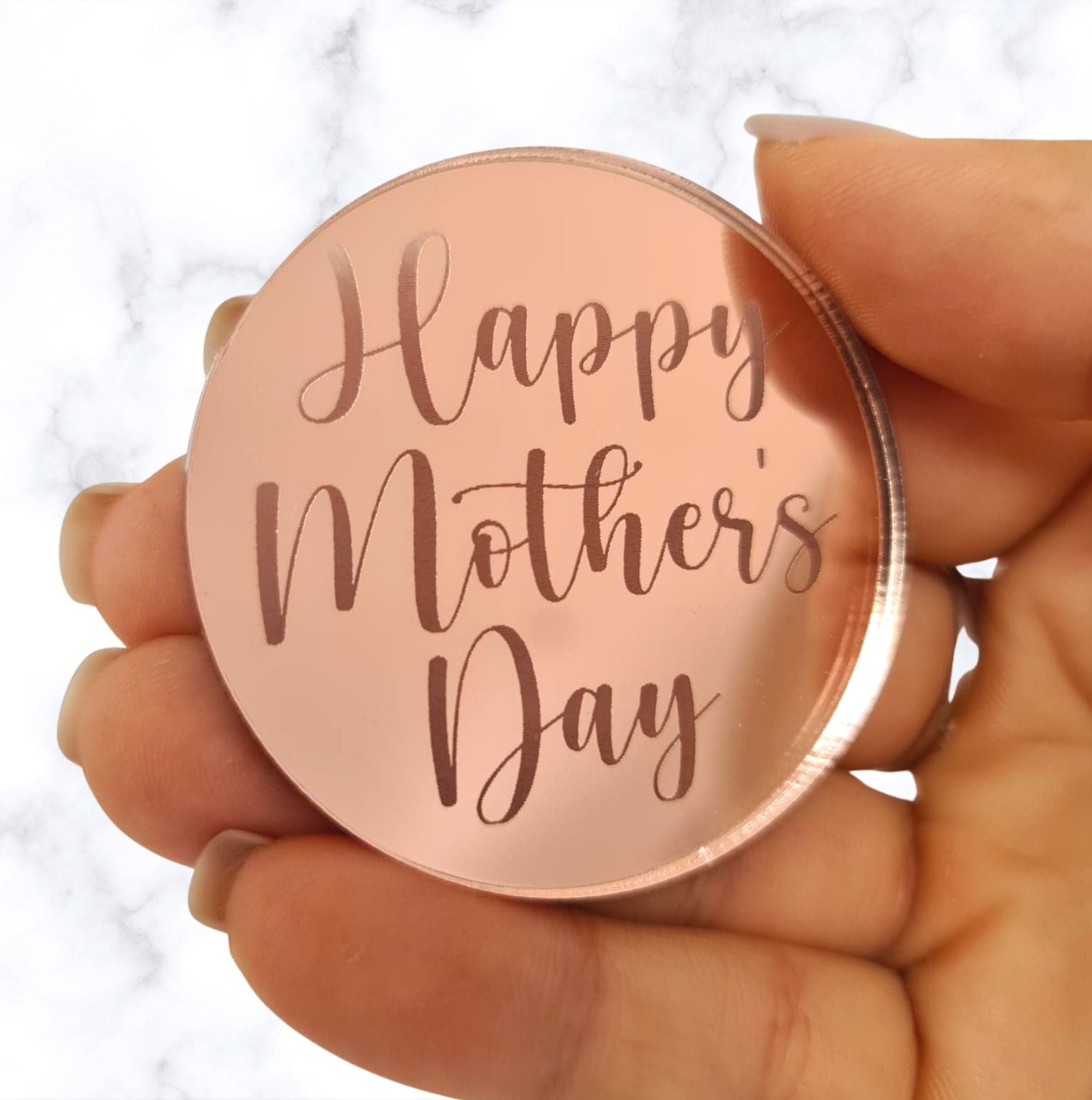 10 x Cupcake Plaques - Happy Mother's Day