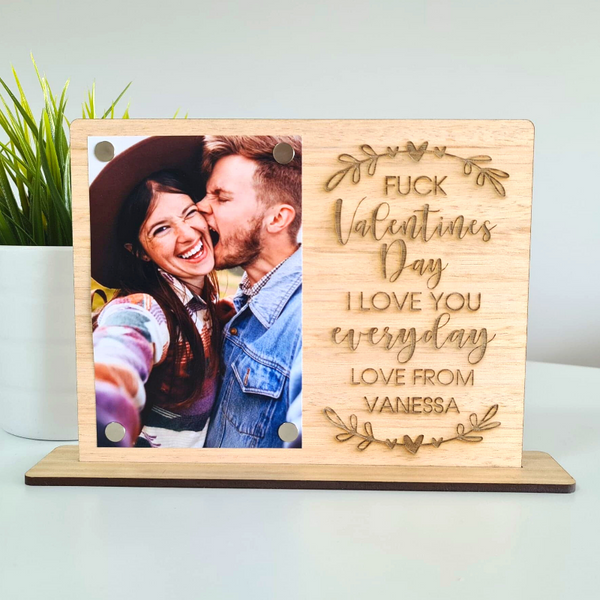 Personalised Valentines Day Gift Photo Frame - Every Day