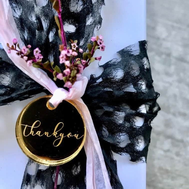 Custom Thank You Tags for Wedding or Events