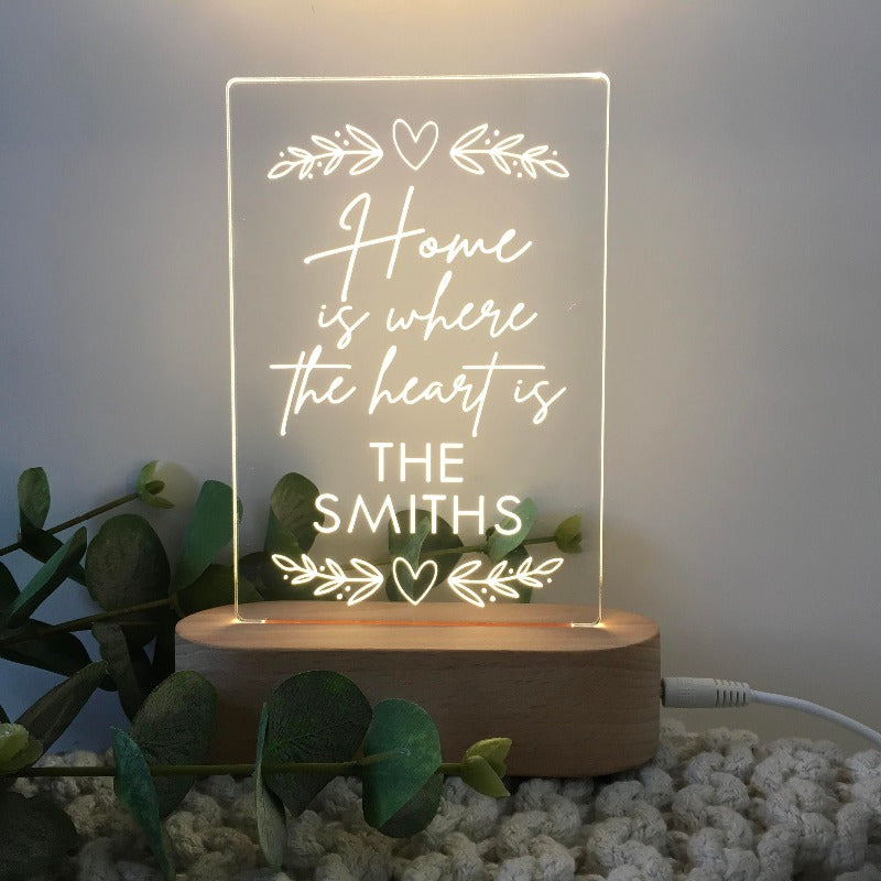 House Warming Lights - Home Is Where The Heart Is