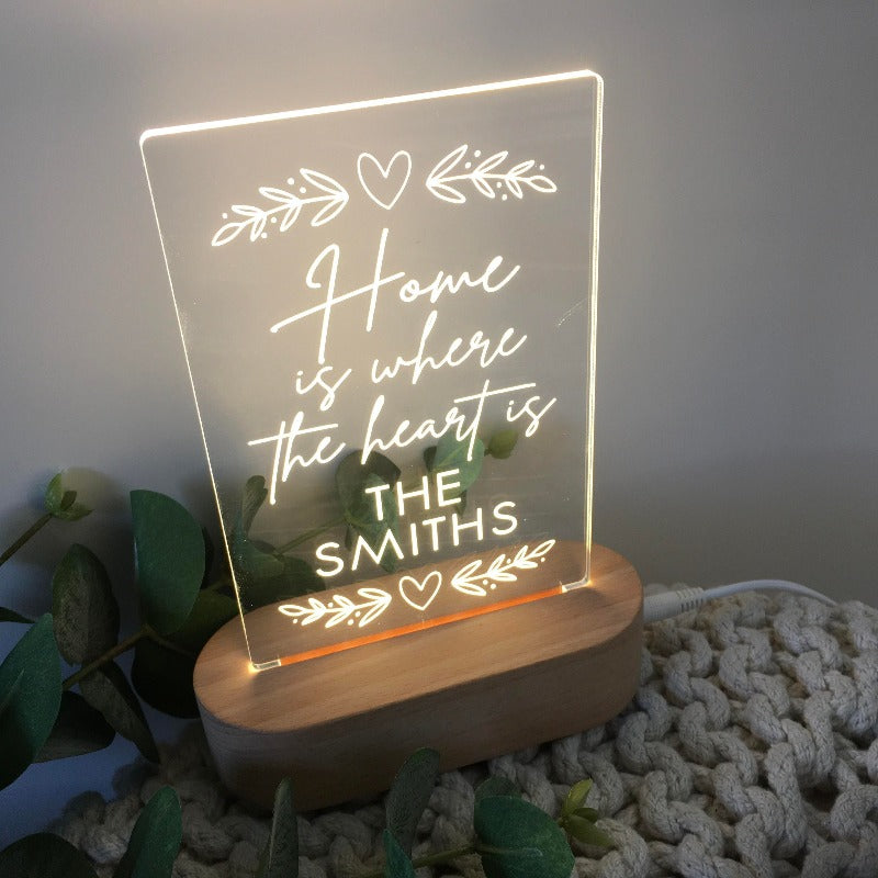 House Warming Lights - Home Is Where The Heart Is