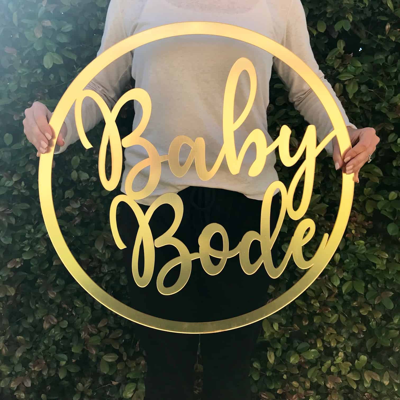wedding sign