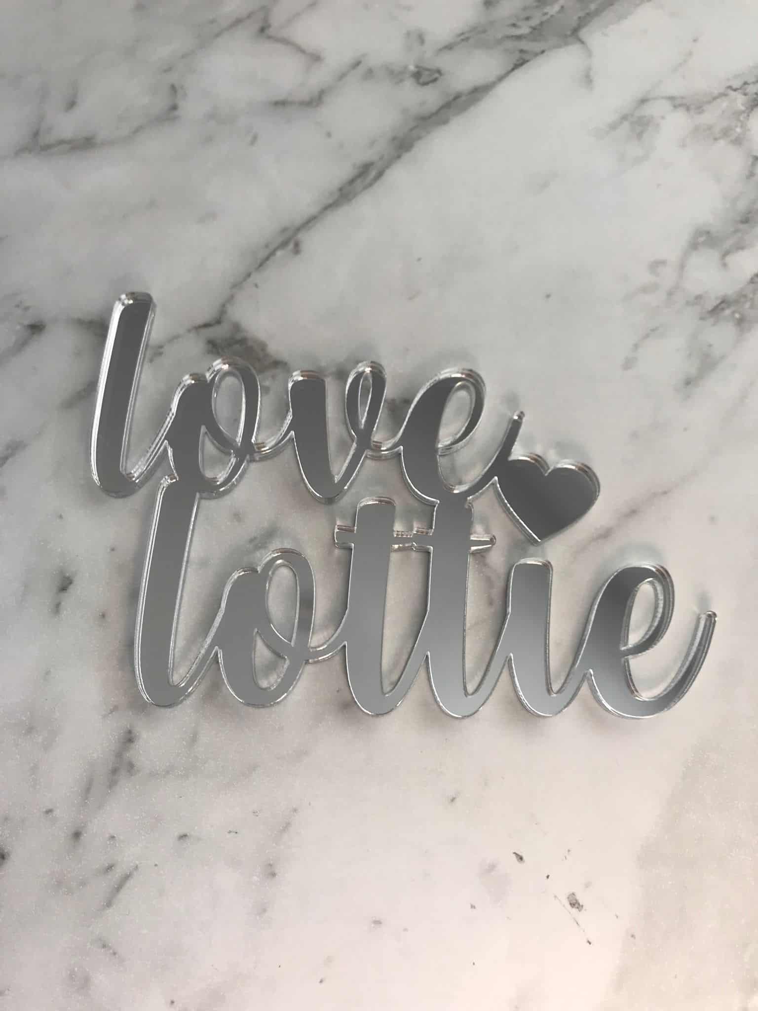 Custom Name 1st Birthday Cake Topper Is One