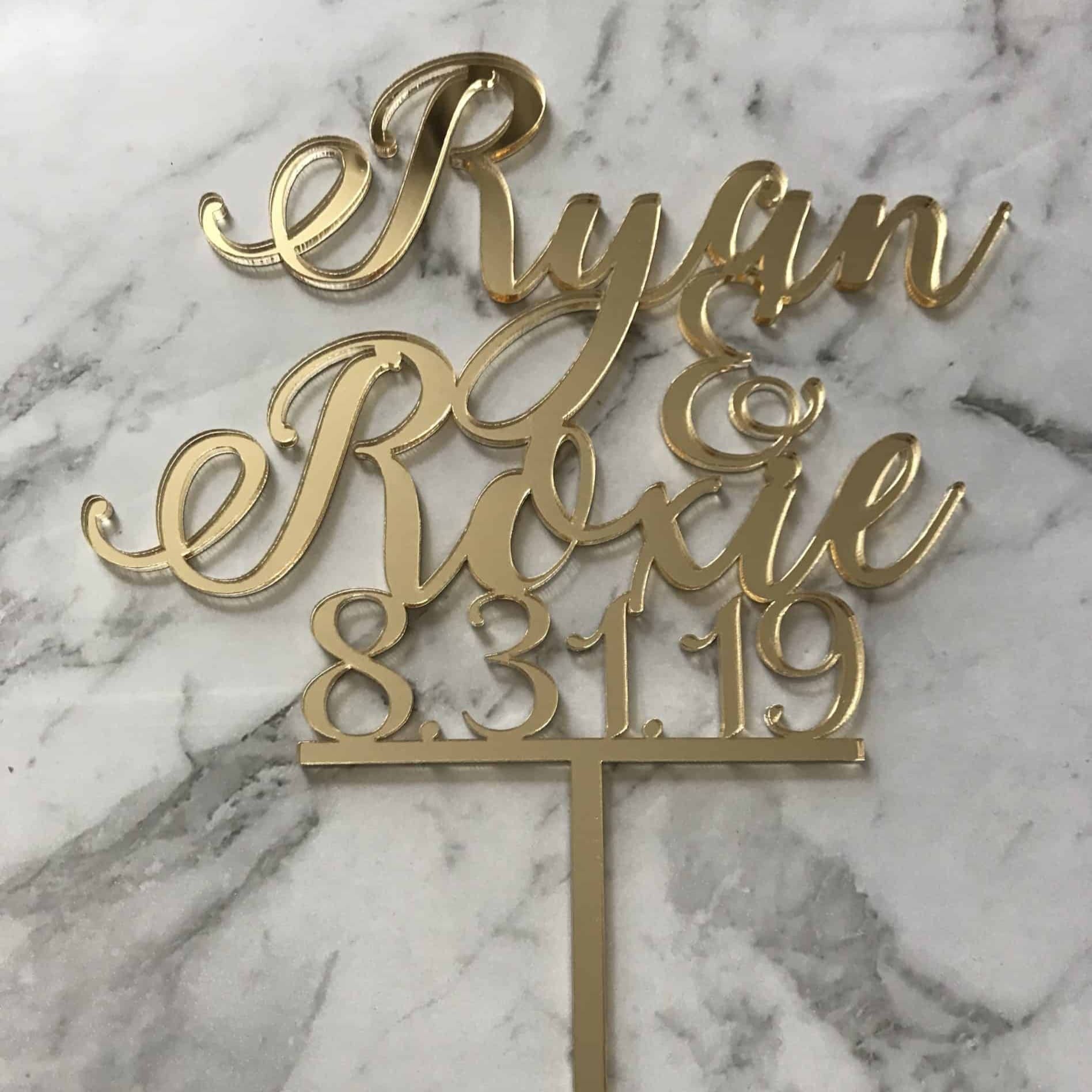 wedding cake topper