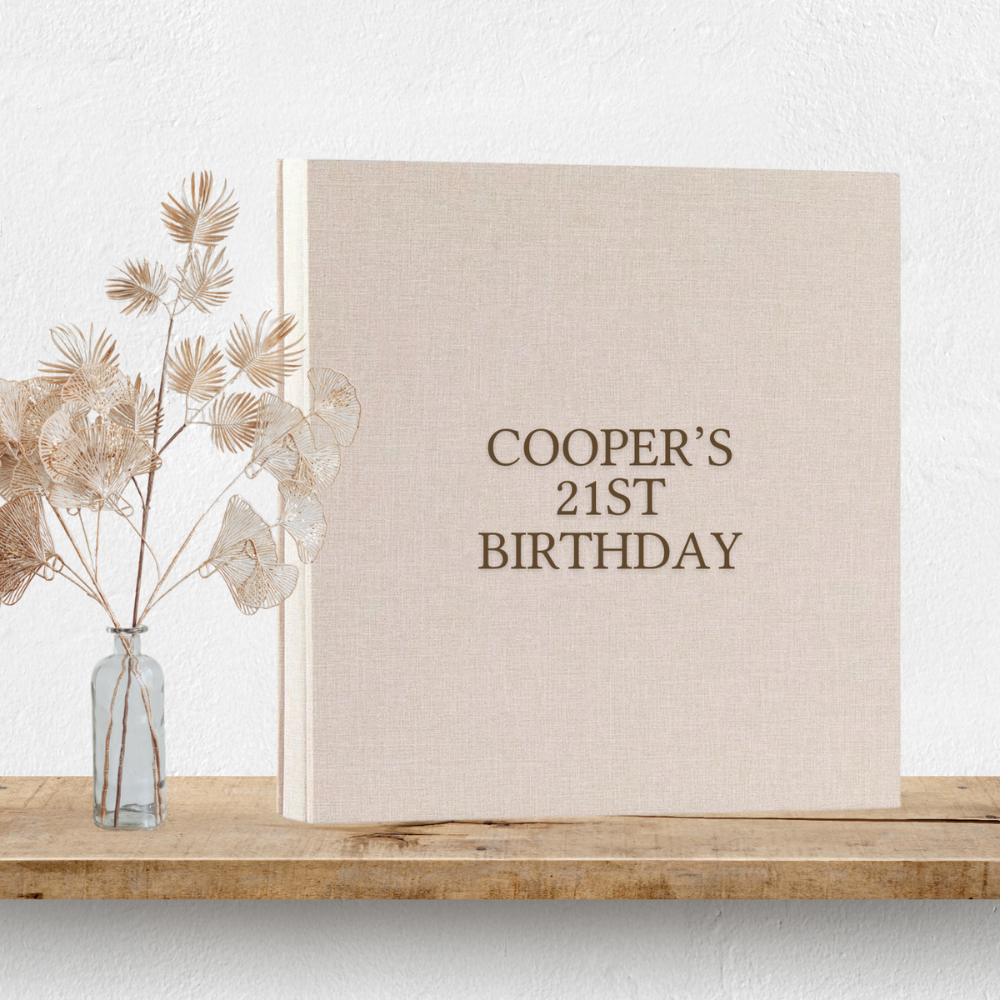 Personalised Birthday Photo Album - Design 1