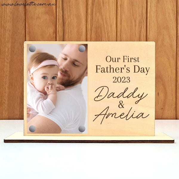 Father's Day Frame - 1st Fathers Day Daddy
