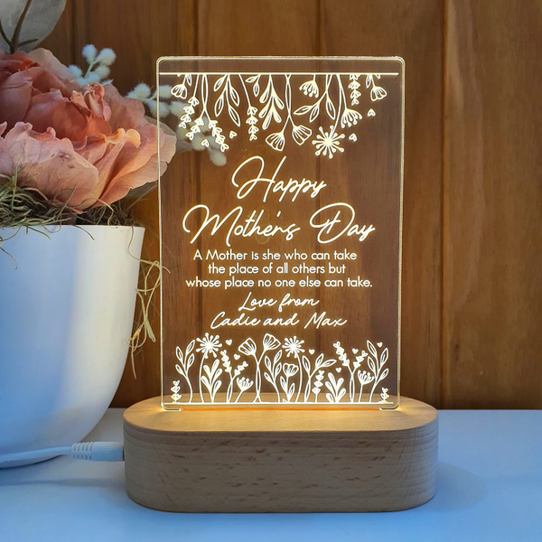 Mothers Day Gift Light Personalised - Place Of All Others