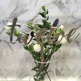 Silver Table Numbers 1 – 15 Mirror Acrylic