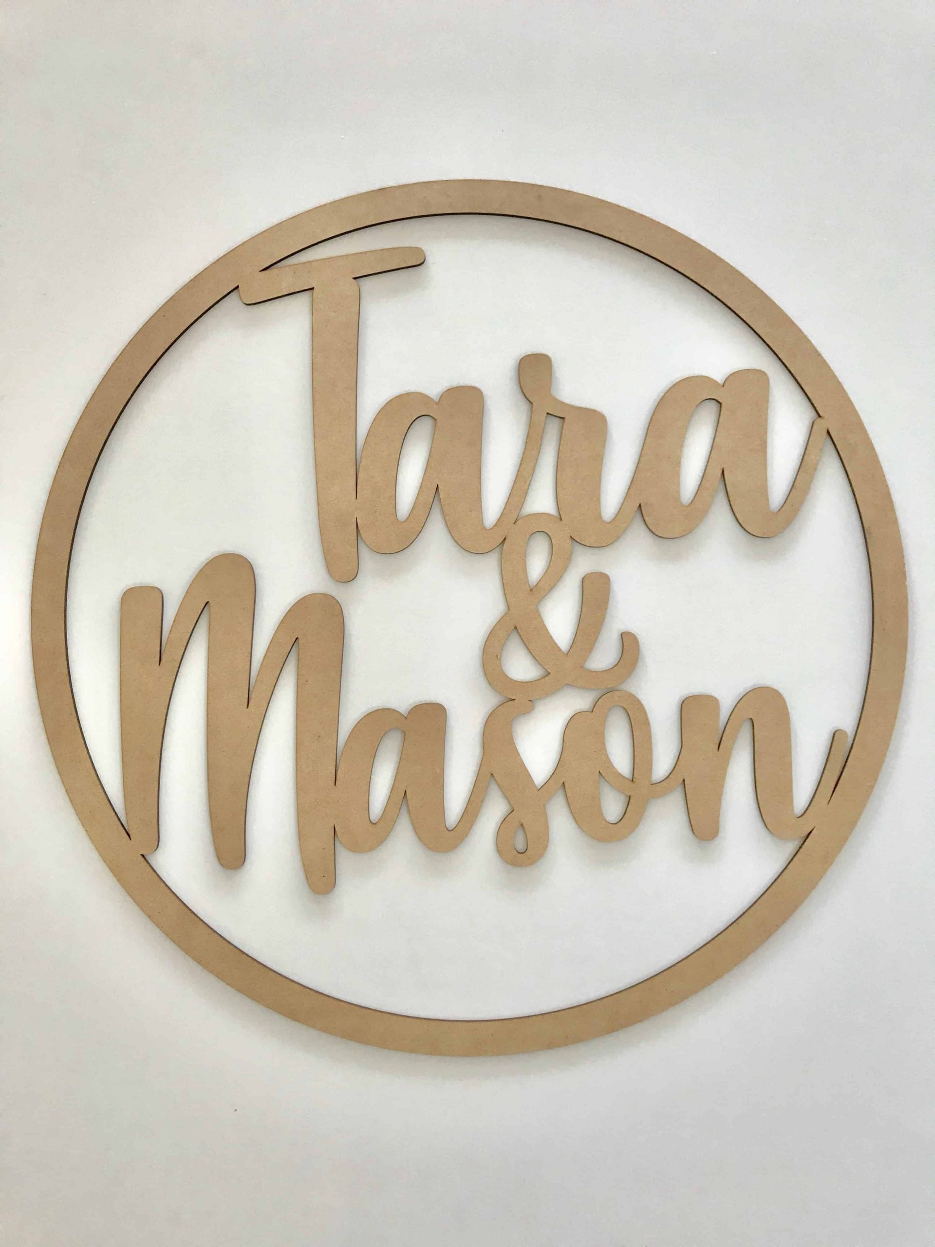 wedding sign