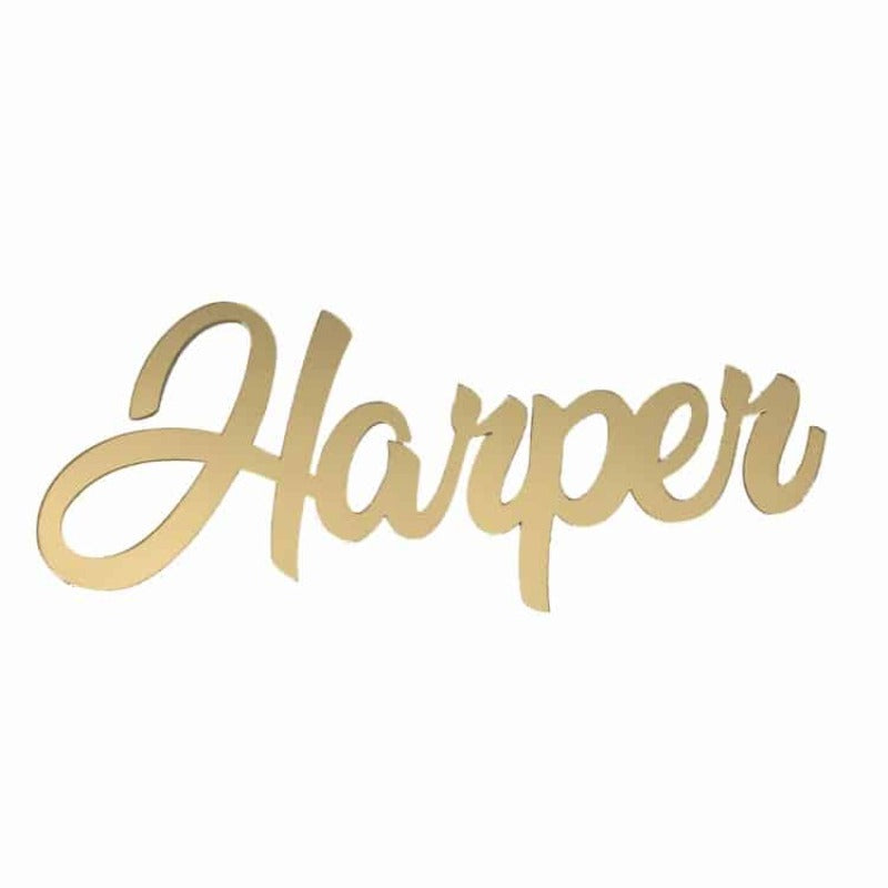 Personalised Baby Gifts Wall Sign Harper 60cm