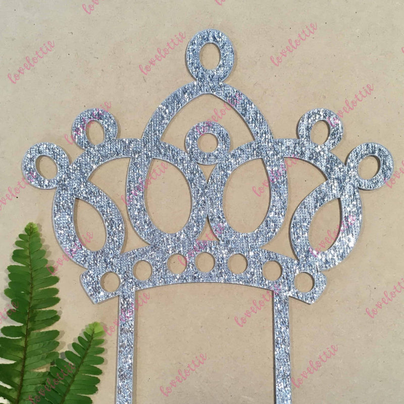 Silver princess crown discount