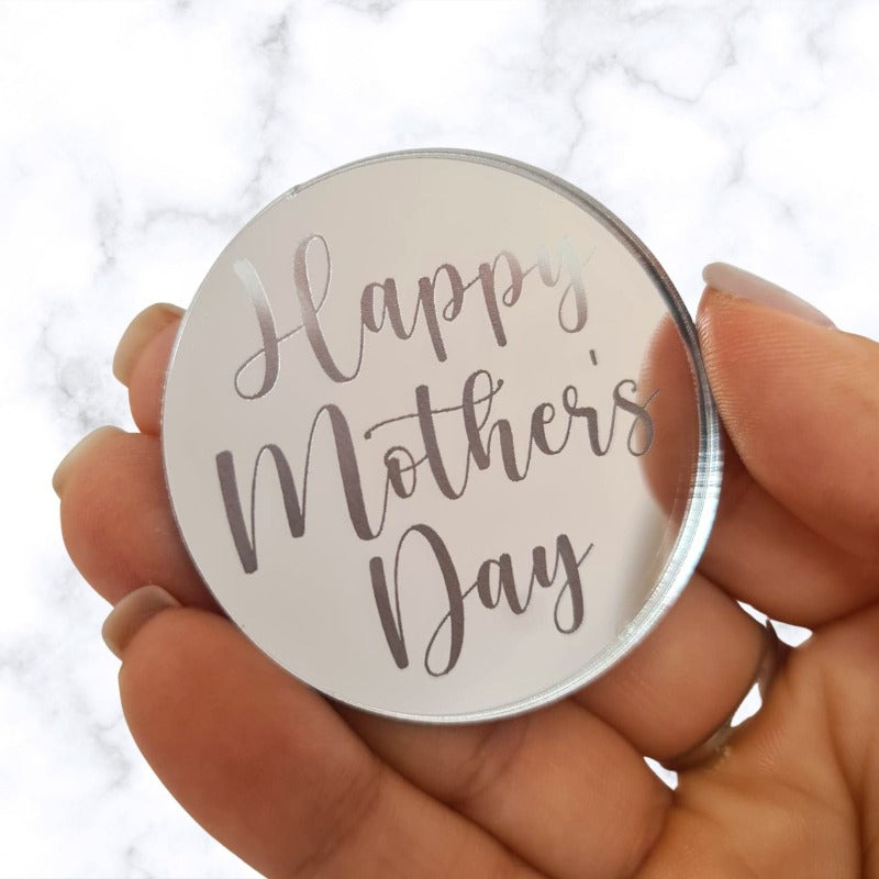 10 x Cupcake Plaques - Happy Mother's Day