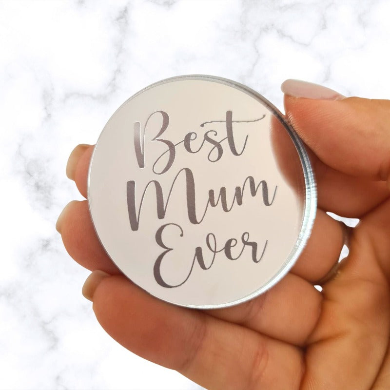 10 x Cupcake Plaques - Best Mum Ever