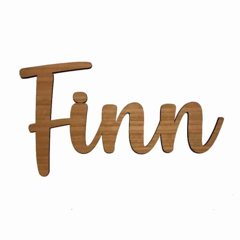 Personalised Baby Gifts Australia Wall Sign Style Finn 60cm